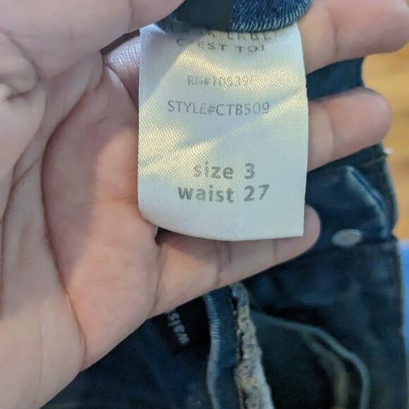 Black Label Cestto Flared Jeans Sz 3 - Picture 6 of 8